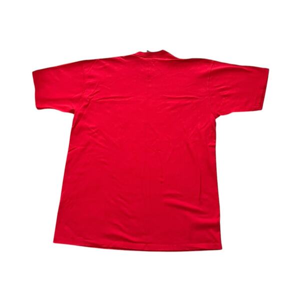 WESTOVER AFB Air Force Base Vintage Soffees Choice Red Gold T-Shirt Men's L USA - Picture 3 of 5